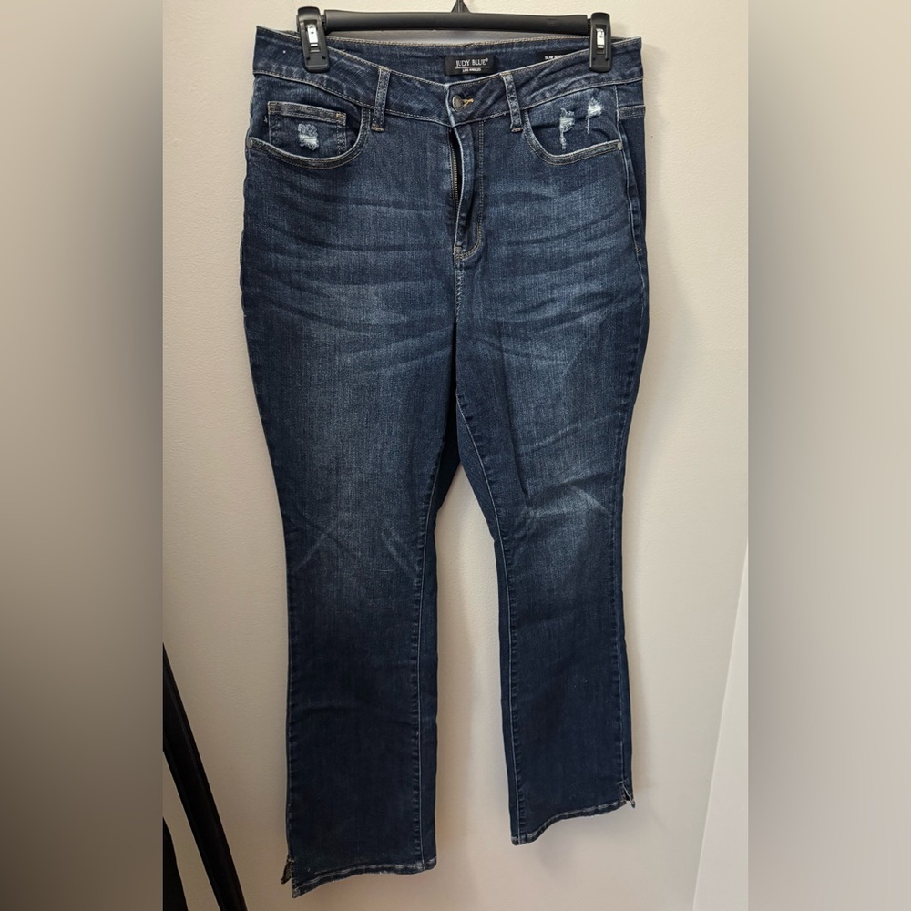 Judy Blue Dark Wash Slim Bootcut Jeans